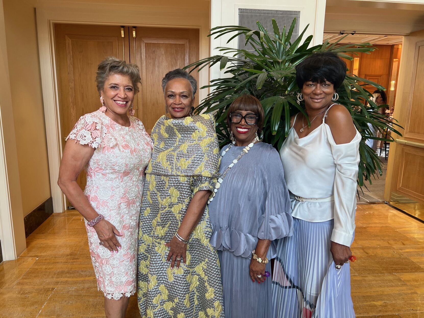 Elyse Kennard, Belvon Walker and friends at the SC luncheon. (Photo by Candace Jordan)